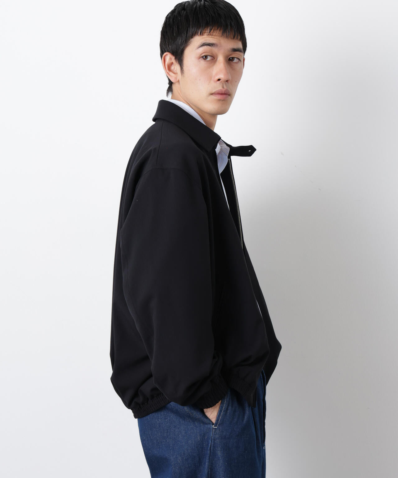 「モダンコンフォート」TRビックタックギャザーブルゾン