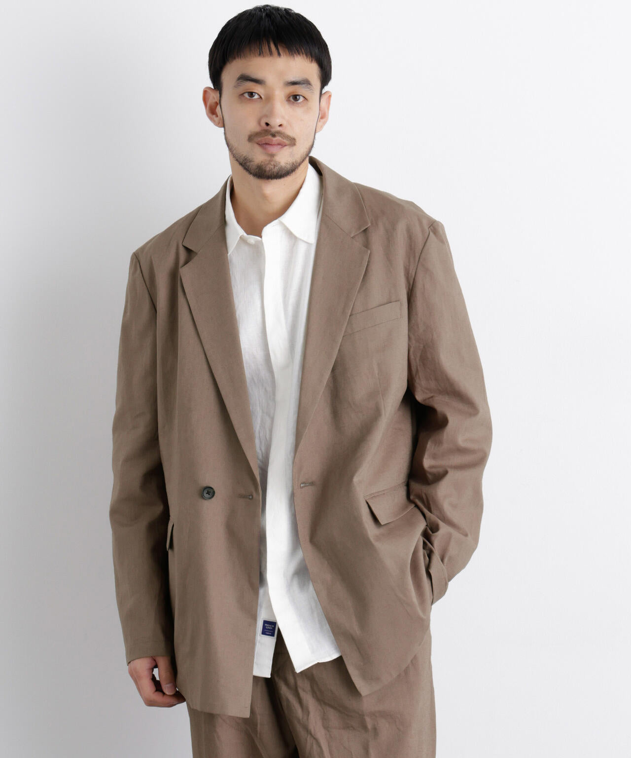 「FRENCH LINEN」 リネンコットンセミダブルJK(セットアップ可)