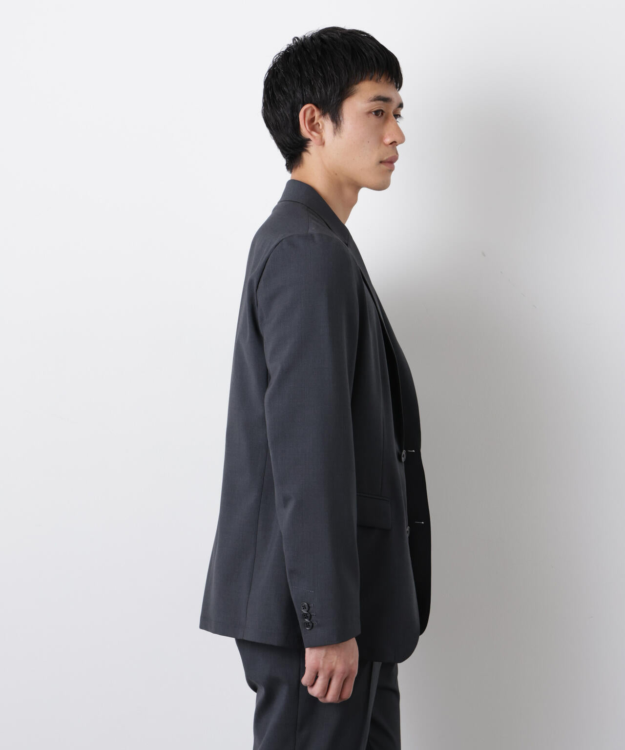 「DamerinoSelect」JAPANfabricウールストレッチジャケット(セットアップ可)