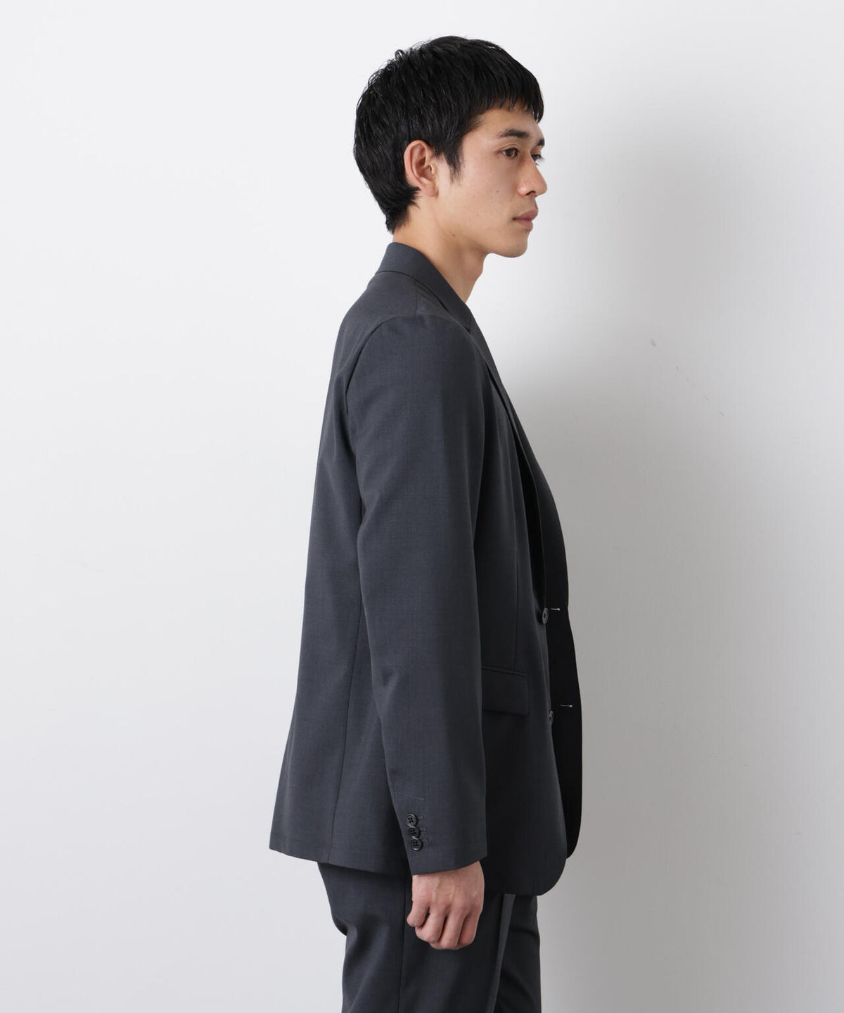 「DamerinoSelect」JAPANfabricウールストレッチジャケット(セットアップ可)