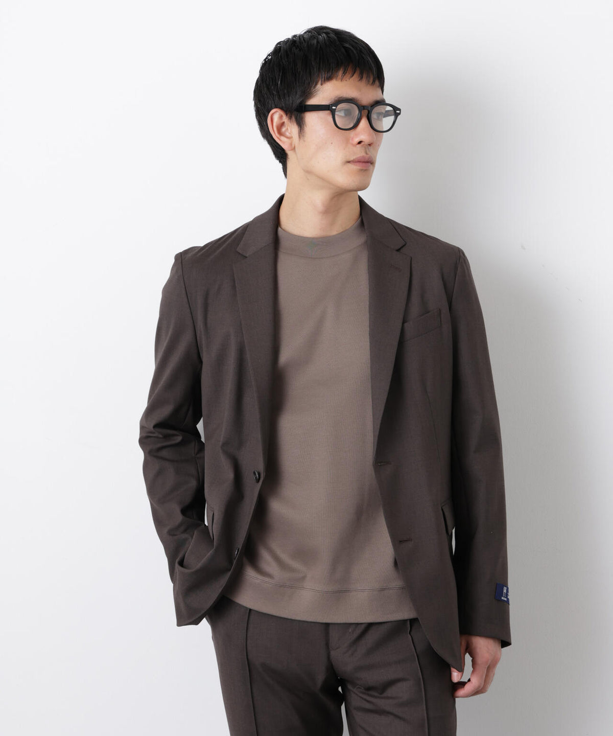 「DamerinoSelect」JAPANfabricウールストレッチジャケット(セットアップ可)
