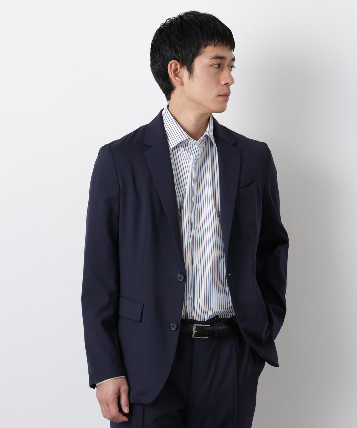 「DamerinoSelect」JAPANfabricウールストレッチジャケット(セットアップ可)
