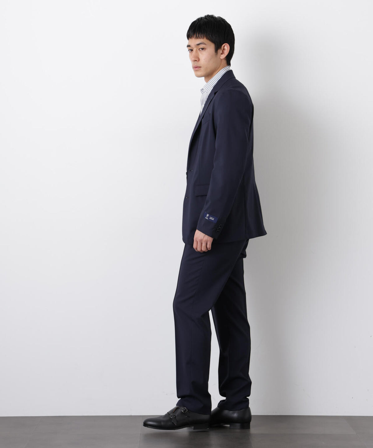 「DamerinoSelect」JAPANfabricウールストレッチジャケット(セットアップ可)