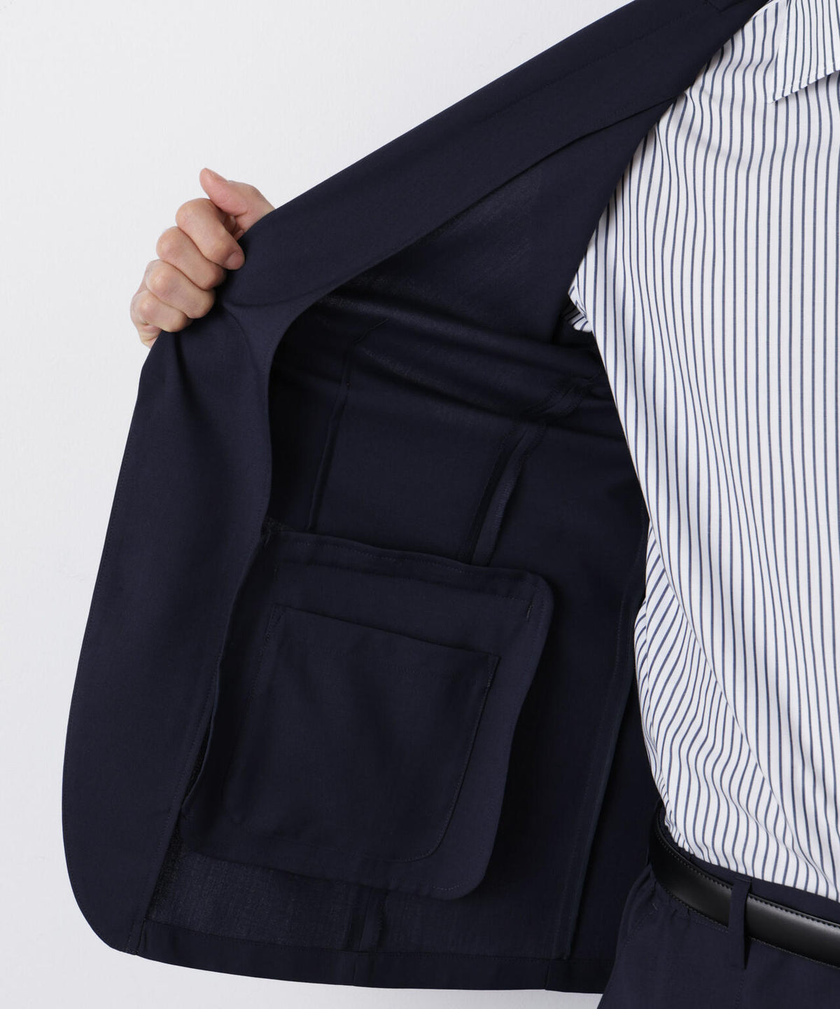 「DamerinoSelect」JAPANfabricウールストレッチジャケット(セットアップ可)