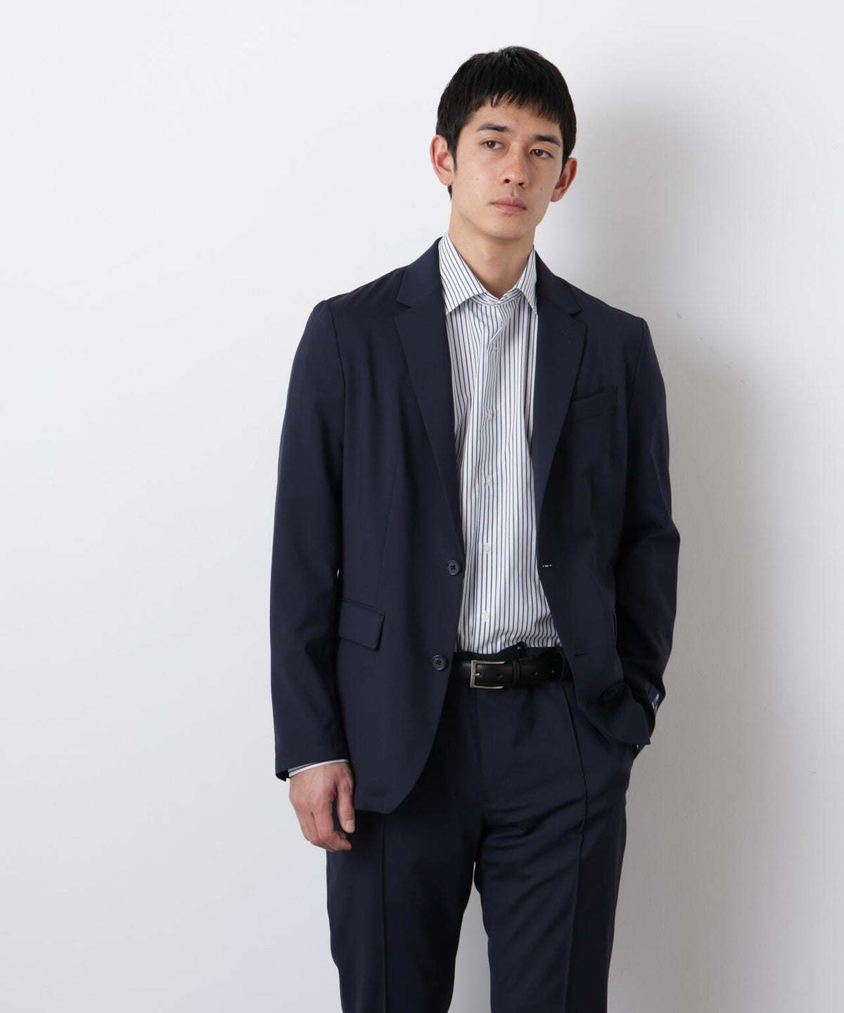 「DamerinoSelect」JAPANfabricウールストレッチジャケット(セットアップ可)