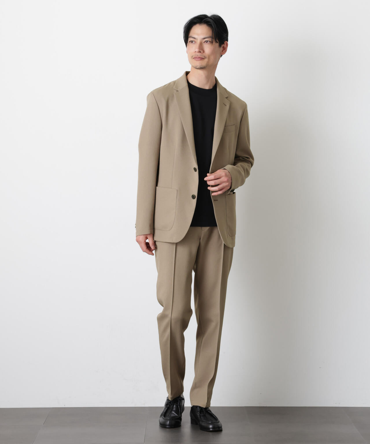 「DamerinoSelect」ダントツオチール防汚テックストレッチジャケット(セットアップ可)