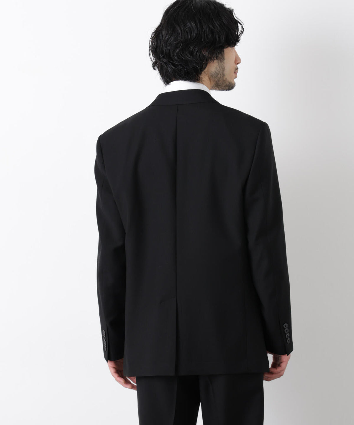 「Damerino Formal」 ブラックフォーマルオールシーズンジャケット(セットアップ可)