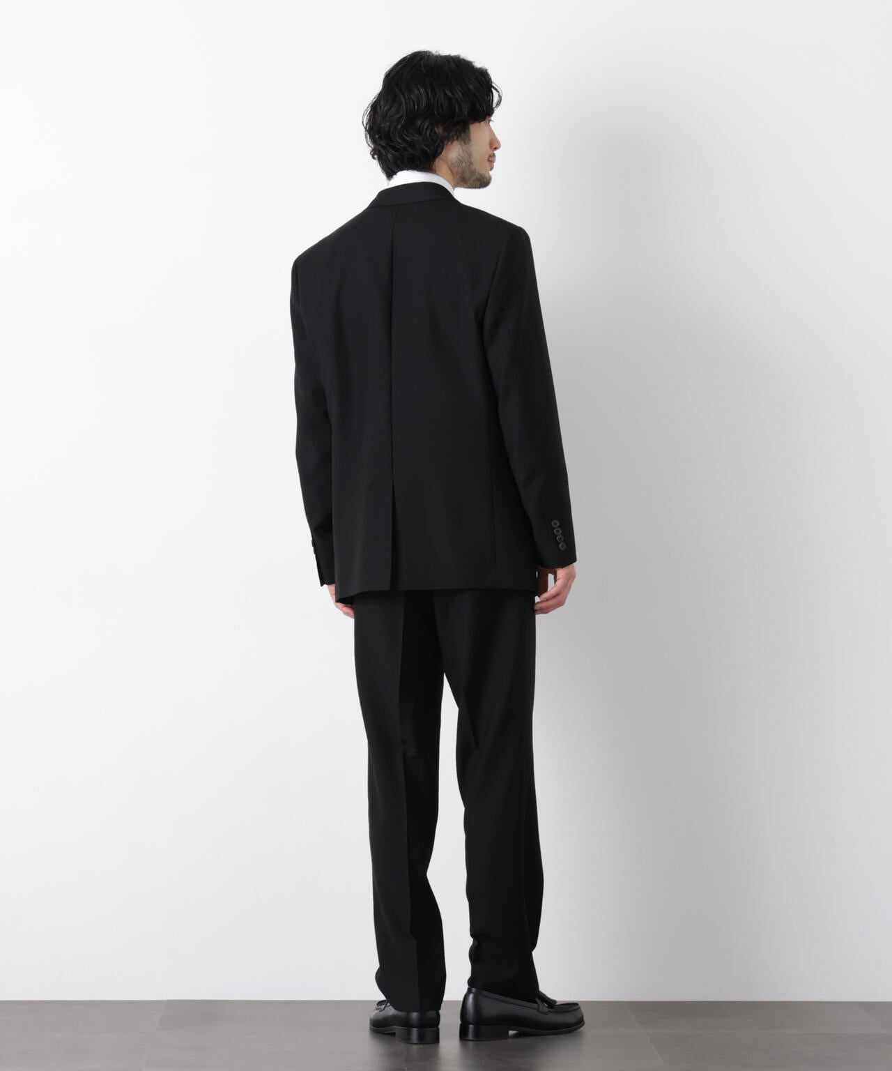 「Damerino Formal」 ブラックフォーマルオールシーズンジャケット(セットアップ可)