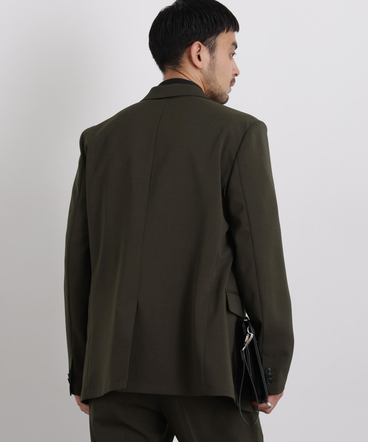 【大人気セットアップ】「Damerino」 クールタッチストレッチセットアップ/接触冷感.UVカット