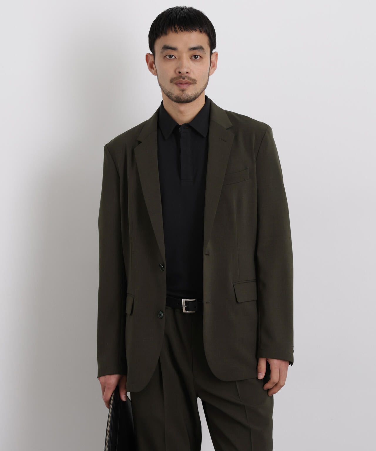 【大人気セットアップ】「Damerino」 クールタッチストレッチセットアップ/接触冷感.UVカット