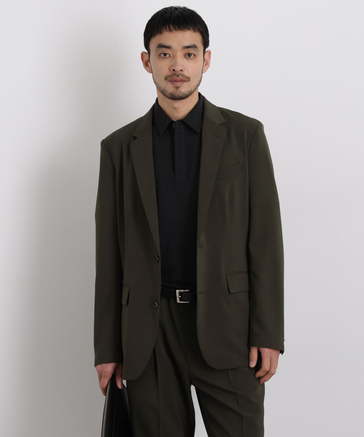 【大人気セットアップ】「Damerino」 クールタッチストレッチセットアップ/接触冷感.UVカット