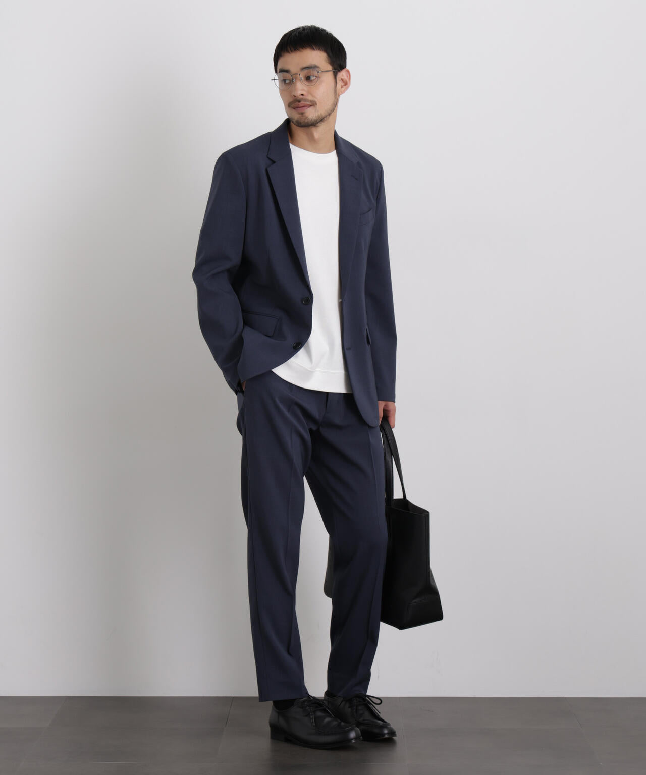 【大人気セットアップ】「Damerino」 クールタッチストレッチセットアップ/接触冷感.UVカット