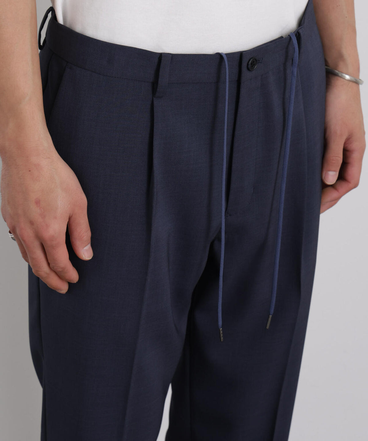 【大人気セットアップ】「Damerino」 クールタッチストレッチセットアップ/接触冷感.UVカット