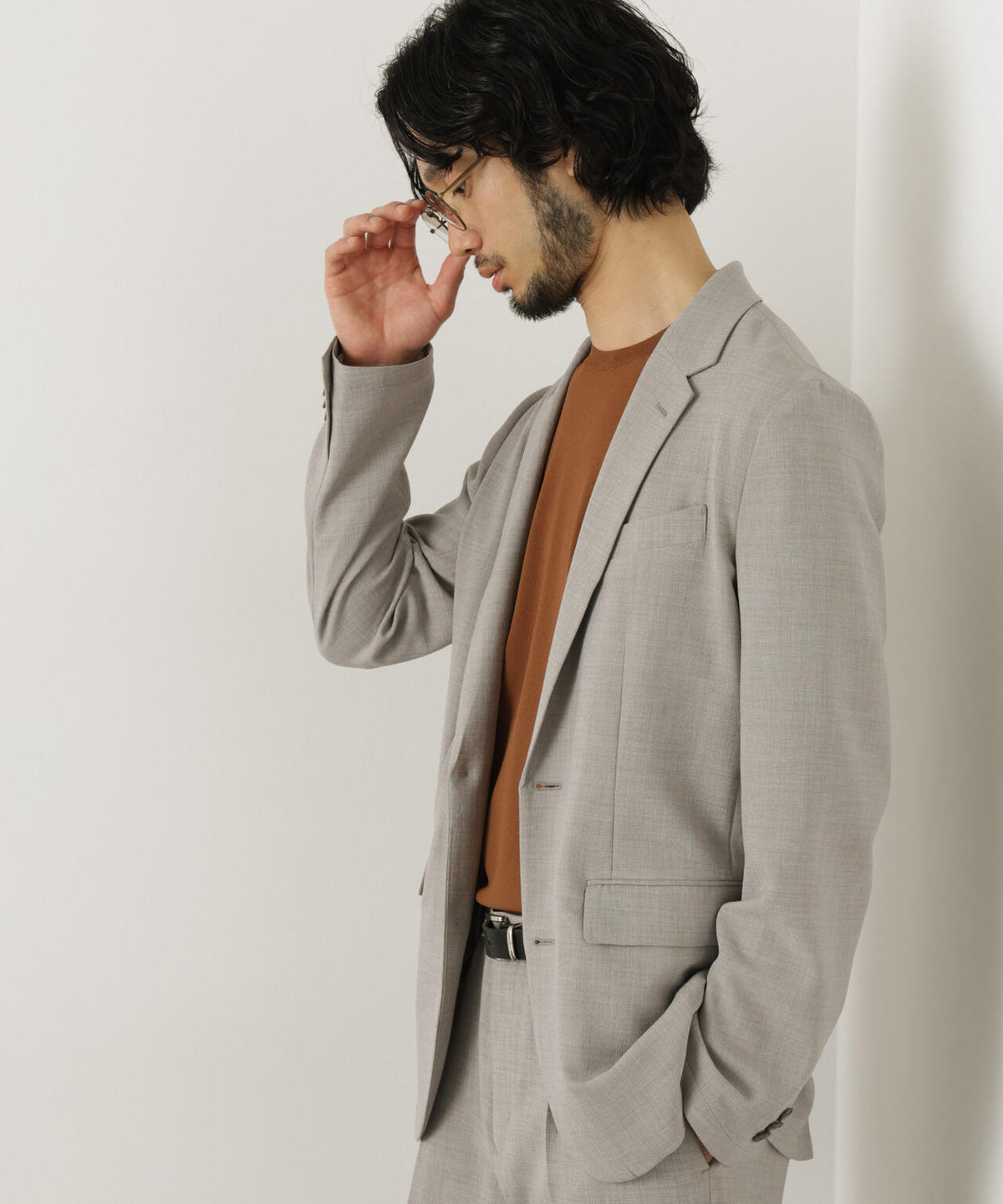 【大人気セットアップ】「Damerino」Reflax(R)キャンバスセットアップ/吸水速乾・防シワ