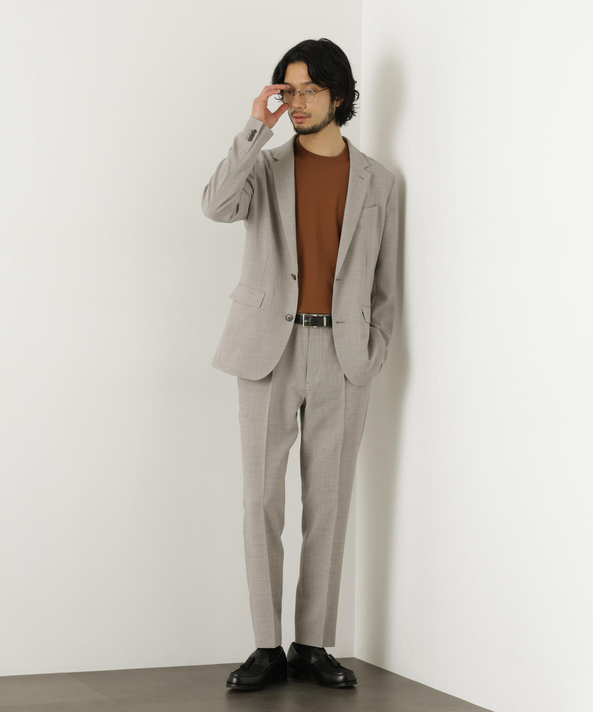 【大人気セットアップ】「Damerino」Reflax(R)キャンバスセットアップ/吸水速乾・防シワ