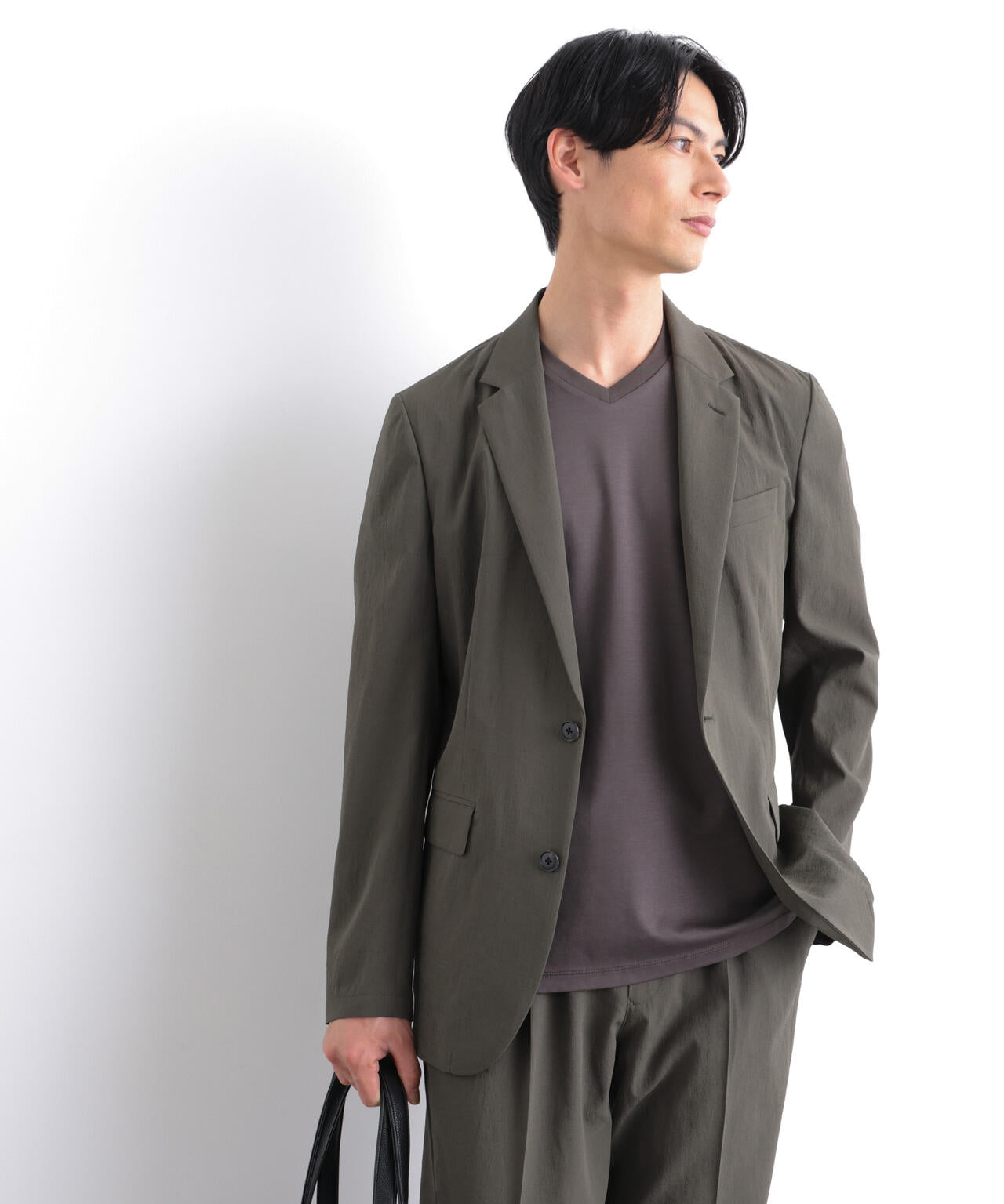 【大人気セットアップ】「Damerino」 BreezeCool(R) 軽量セットアップ/高通気・吸水速乾