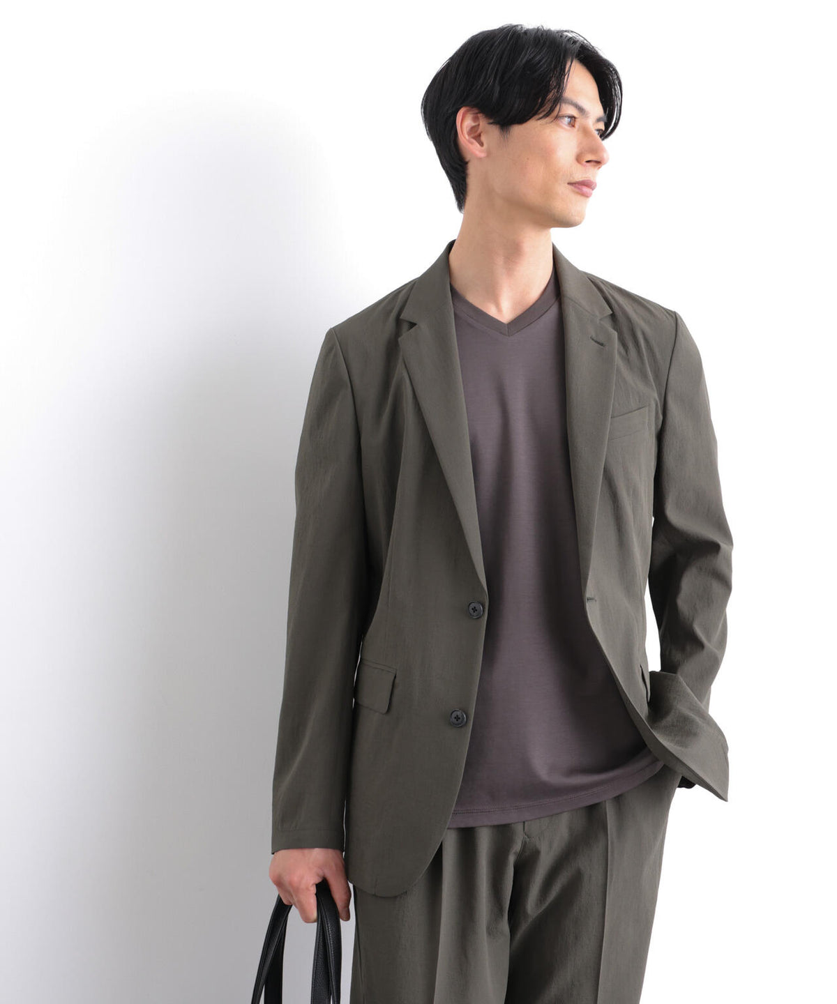 【大人気セットアップ】「Damerino」 BreezeCool(R) 軽量セットアップ/高通気・吸水速乾