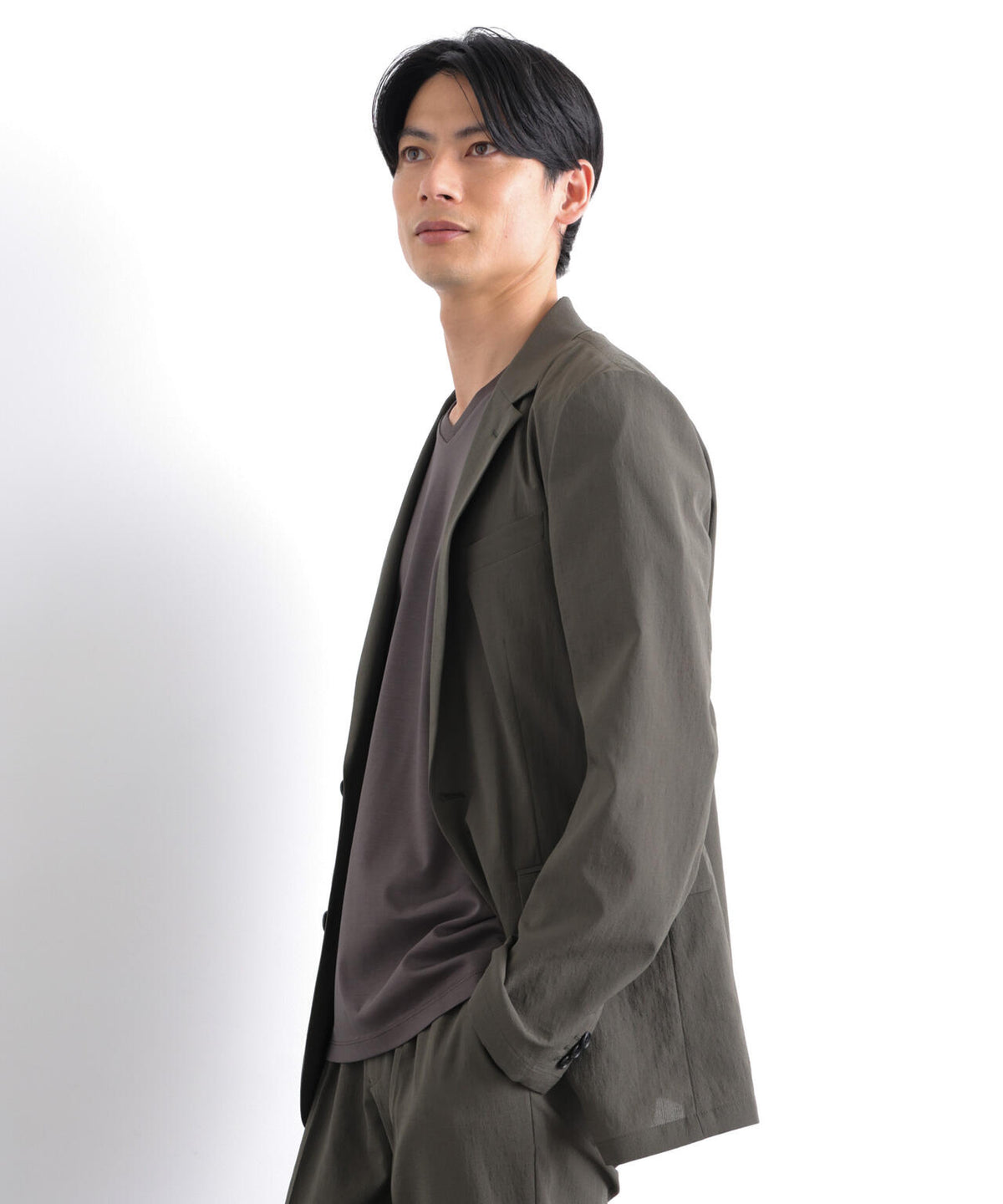 【大人気セットアップ】「Damerino」 BreezeCool(R) 軽量セットアップ/高通気・吸水速乾