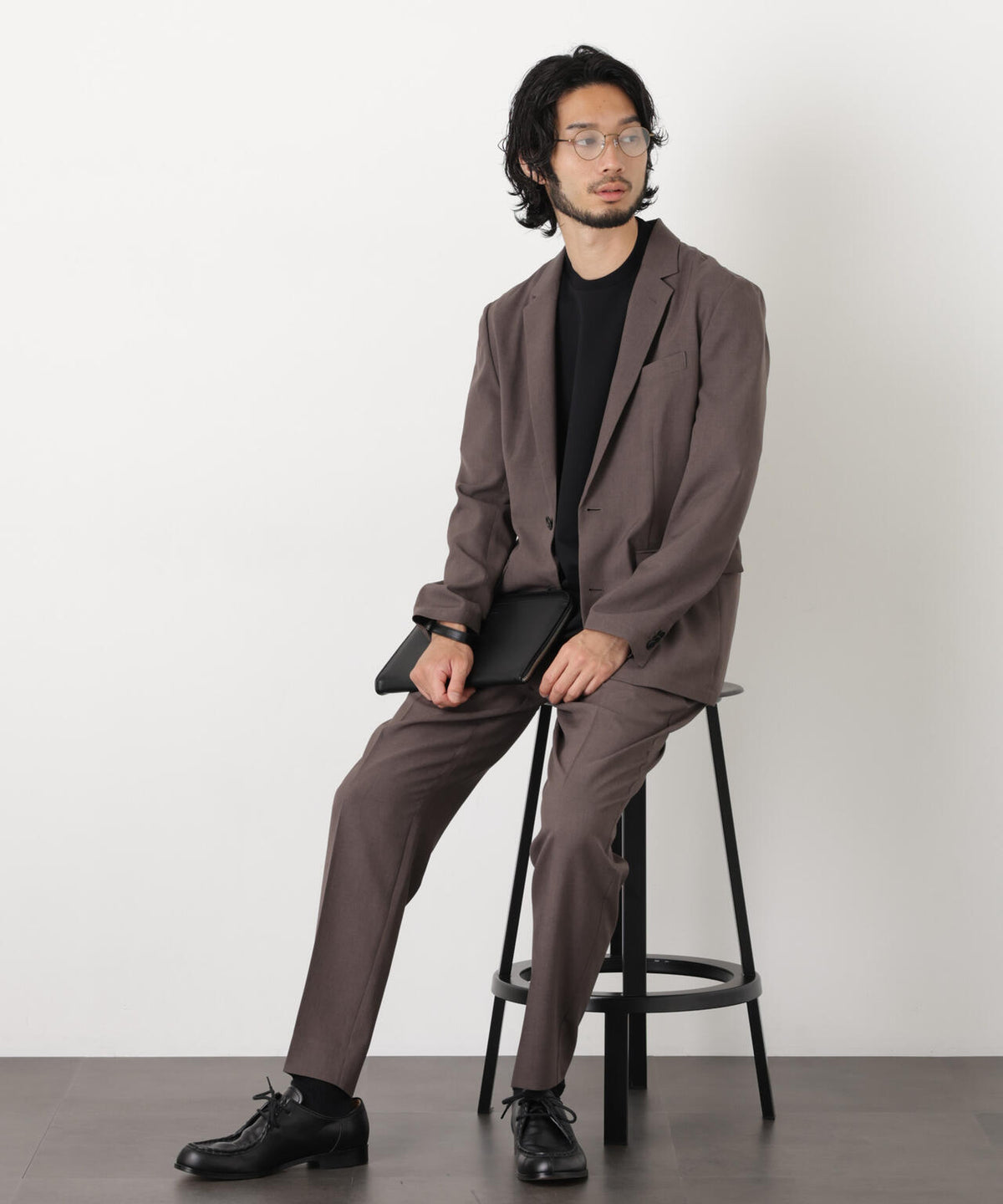181cm B:75 W:73 H:90 着用サイズ:L