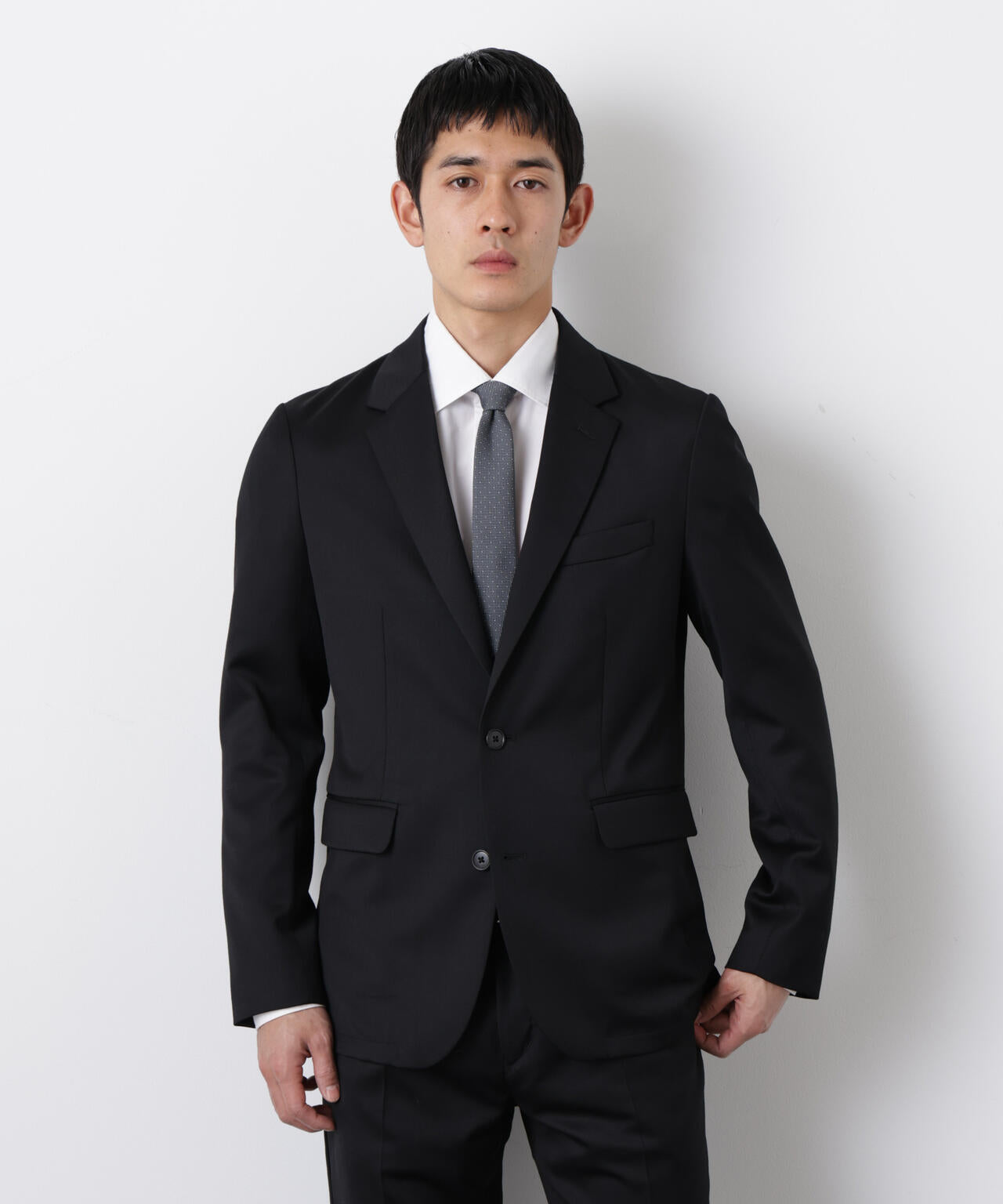 【大人気セットアップ】「Damerino」ExtrafineWoolmix ベネセットアップストレッチ