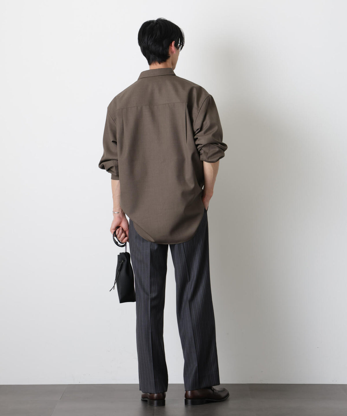 「Gavante」ドライギャバレギュラーカラーシャツ