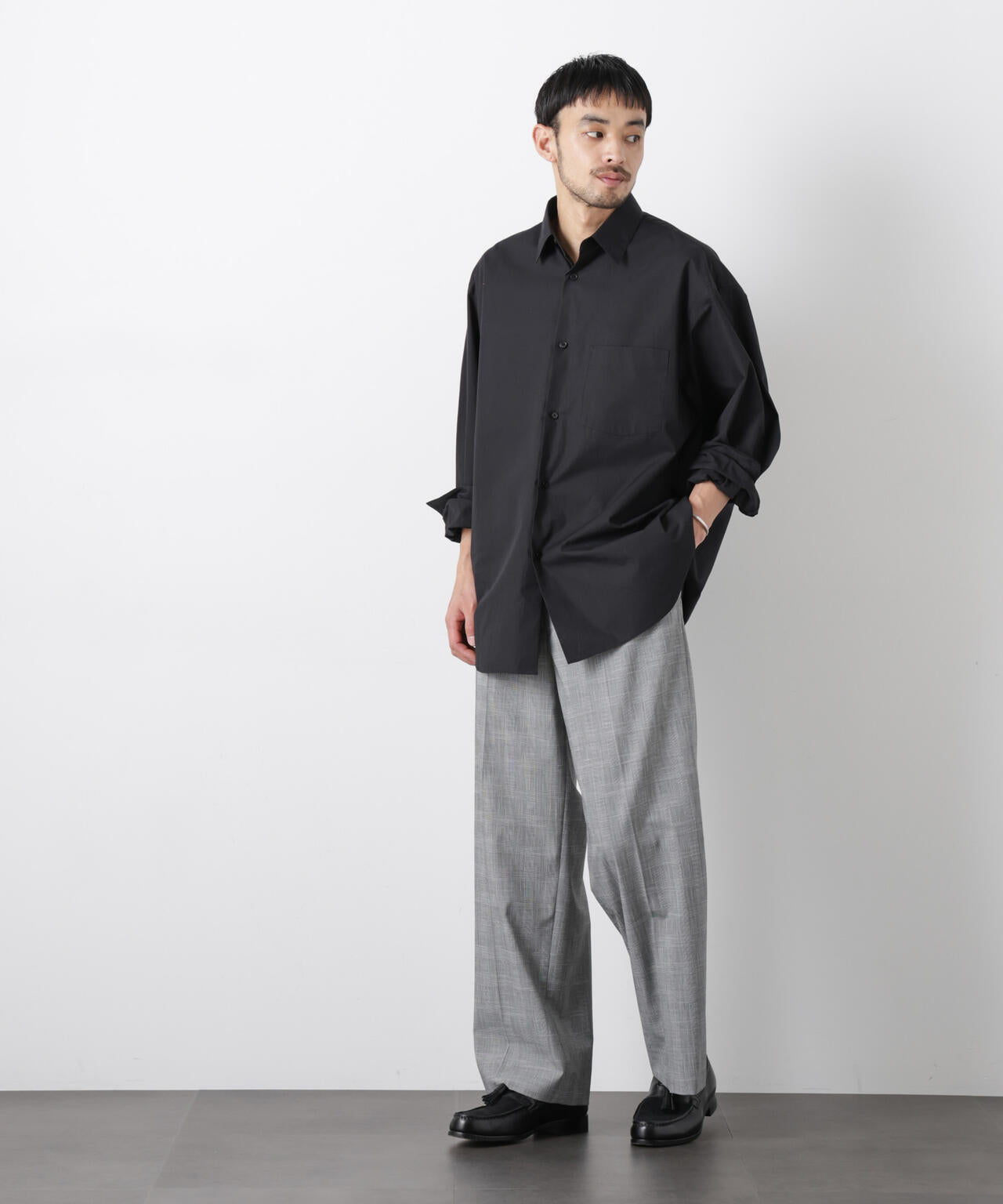 「ASSEMBLANC」 SIDOGRAS シャツ