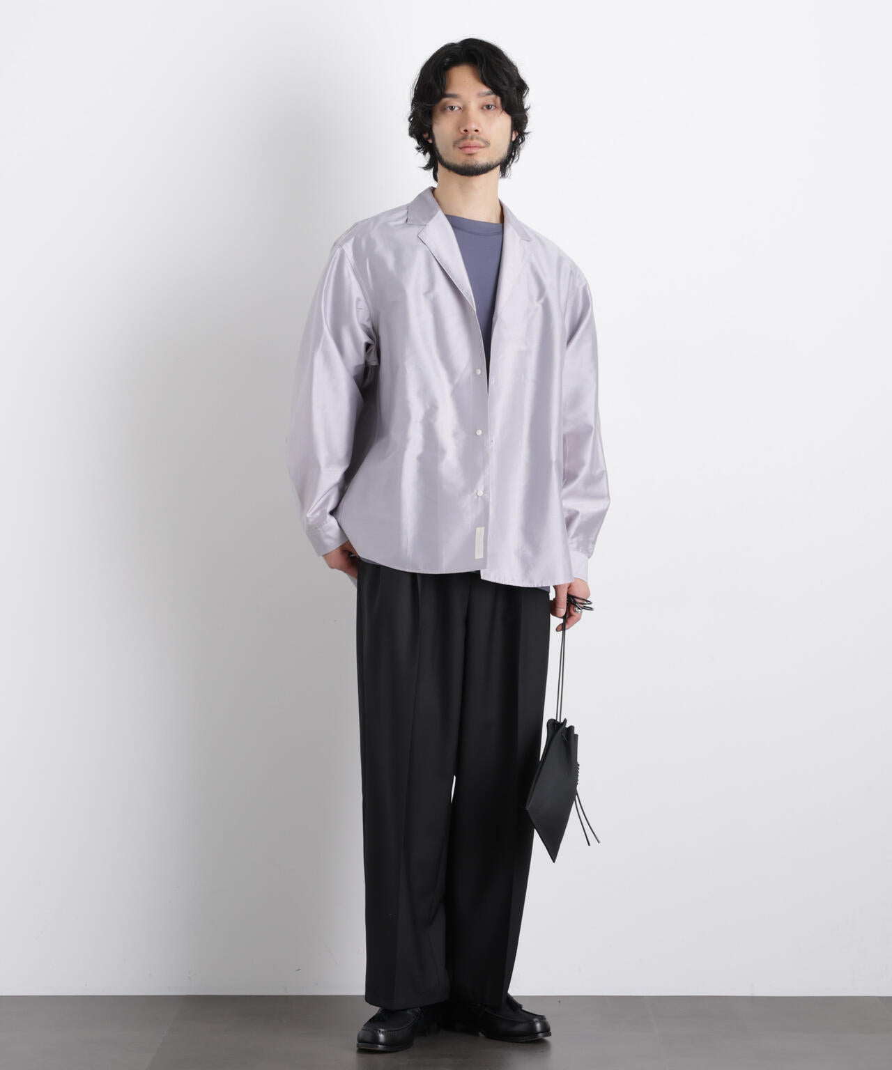 「OtoNANO」 大人のワイドシャツ テーラードカラーシャツ