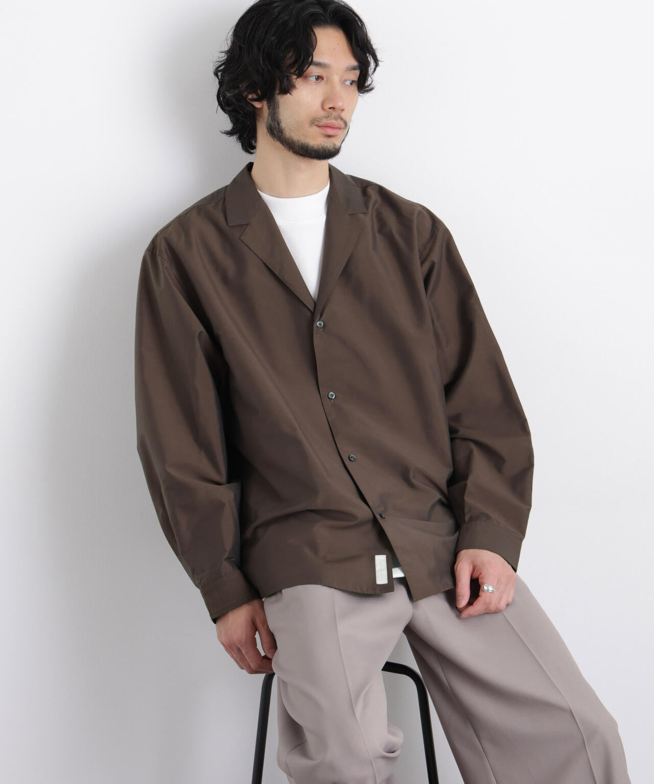 「OtoNANO」 大人のワイドシャツ テーラードカラーシャツ