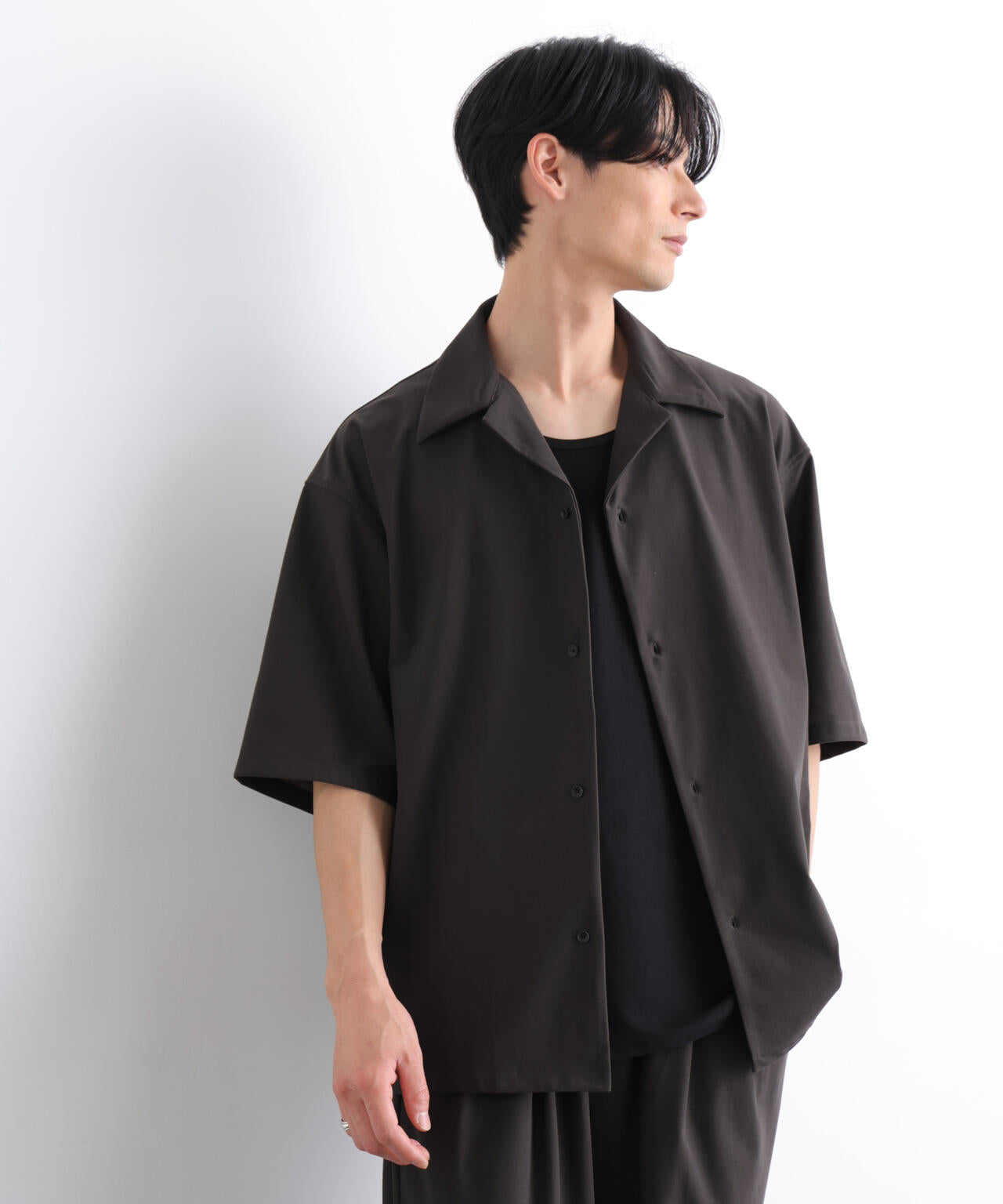 AIR TOOL オープンカラーシャツ