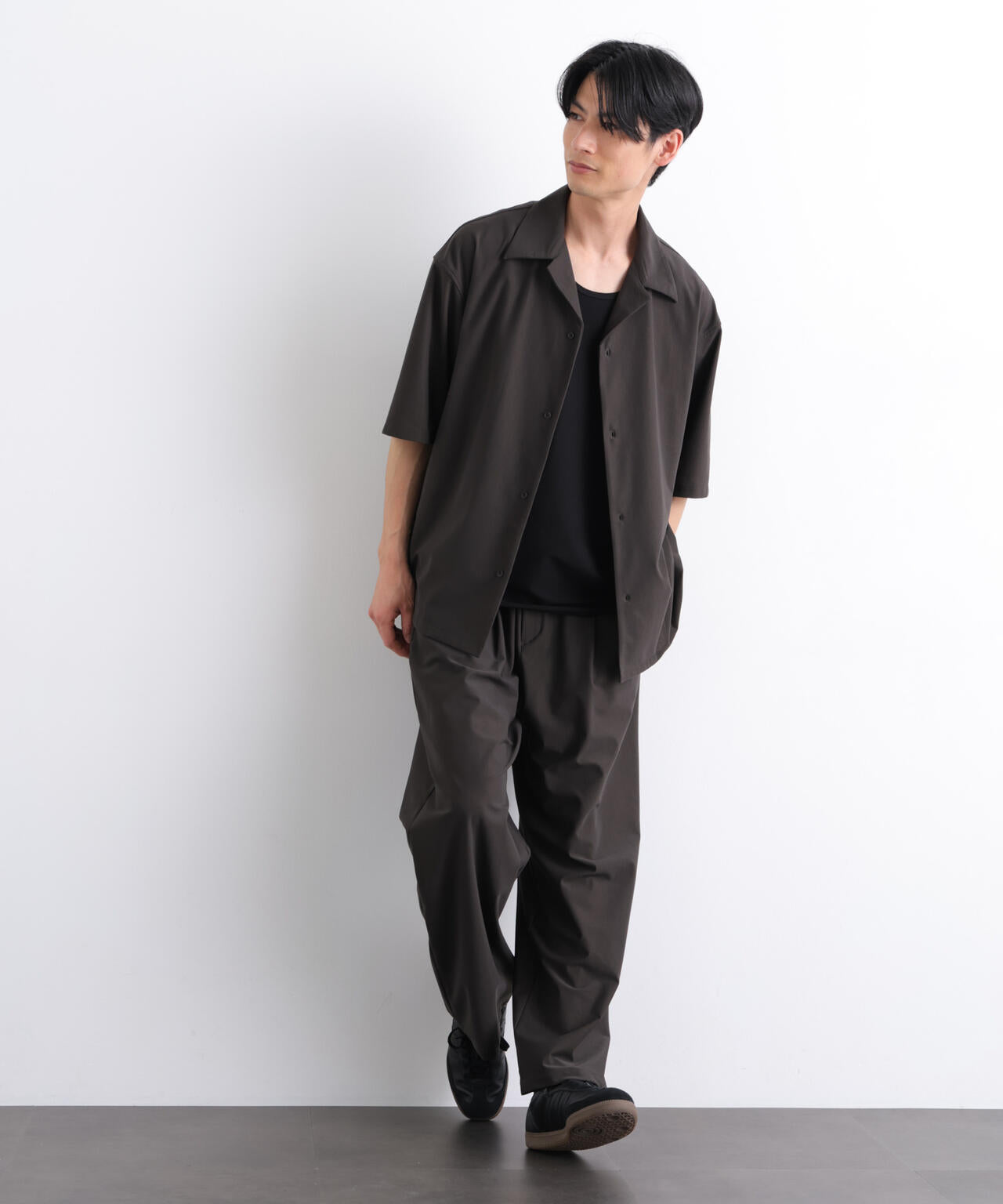 AIR TOOL オープンカラーシャツ
