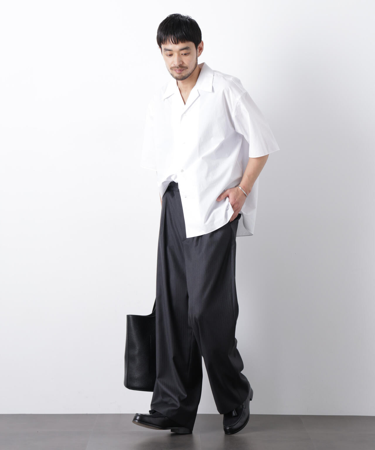 「OtoNANO」 タイプライター ウォッシュシャツ