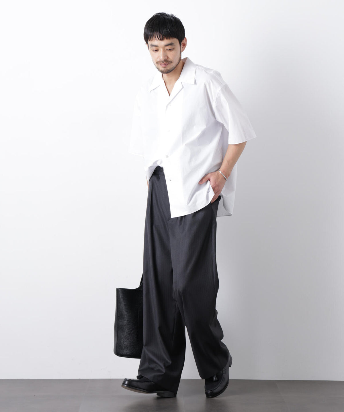 「OtoNANO」 タイプライター ウォッシュシャツ