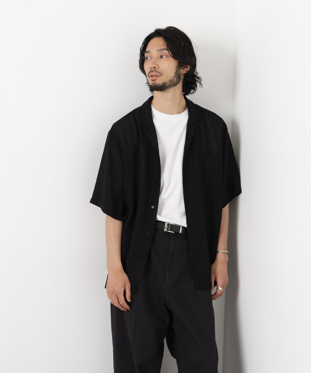 CLAM EMBROIDARY カラミシャツ