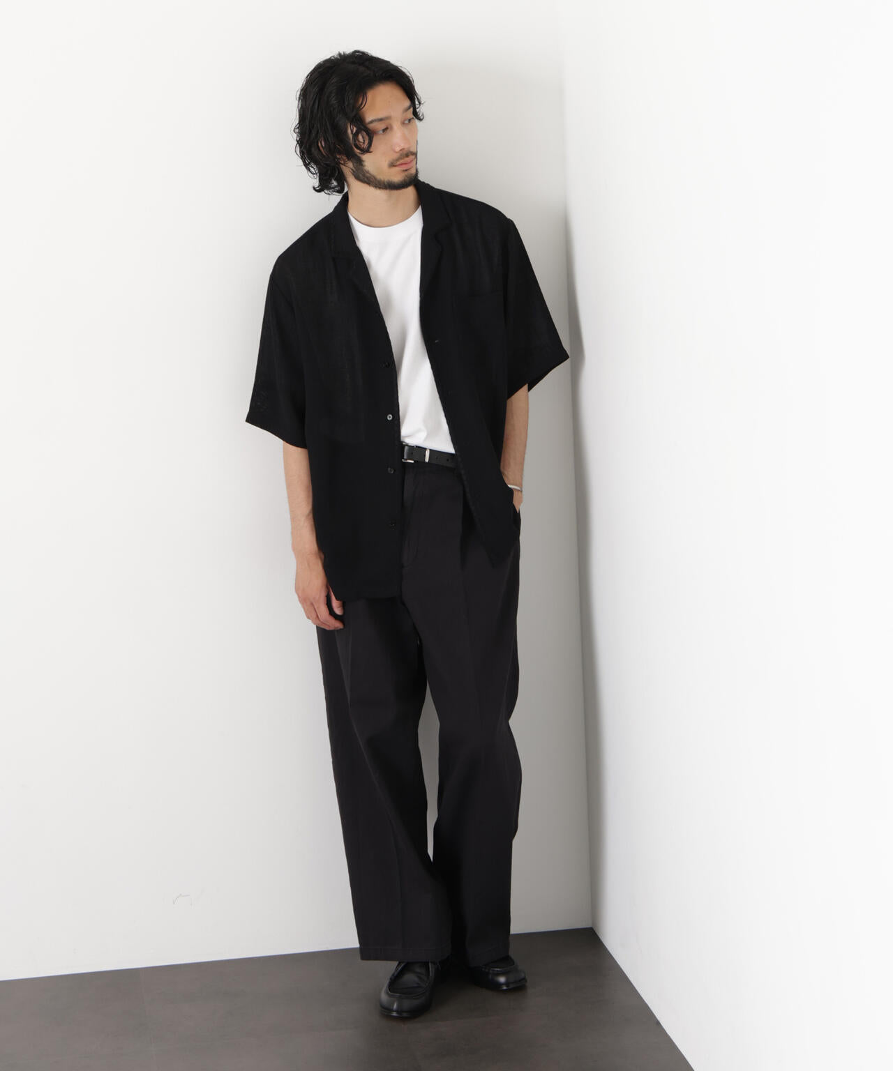 CLAM EMBROIDARY カラミシャツ