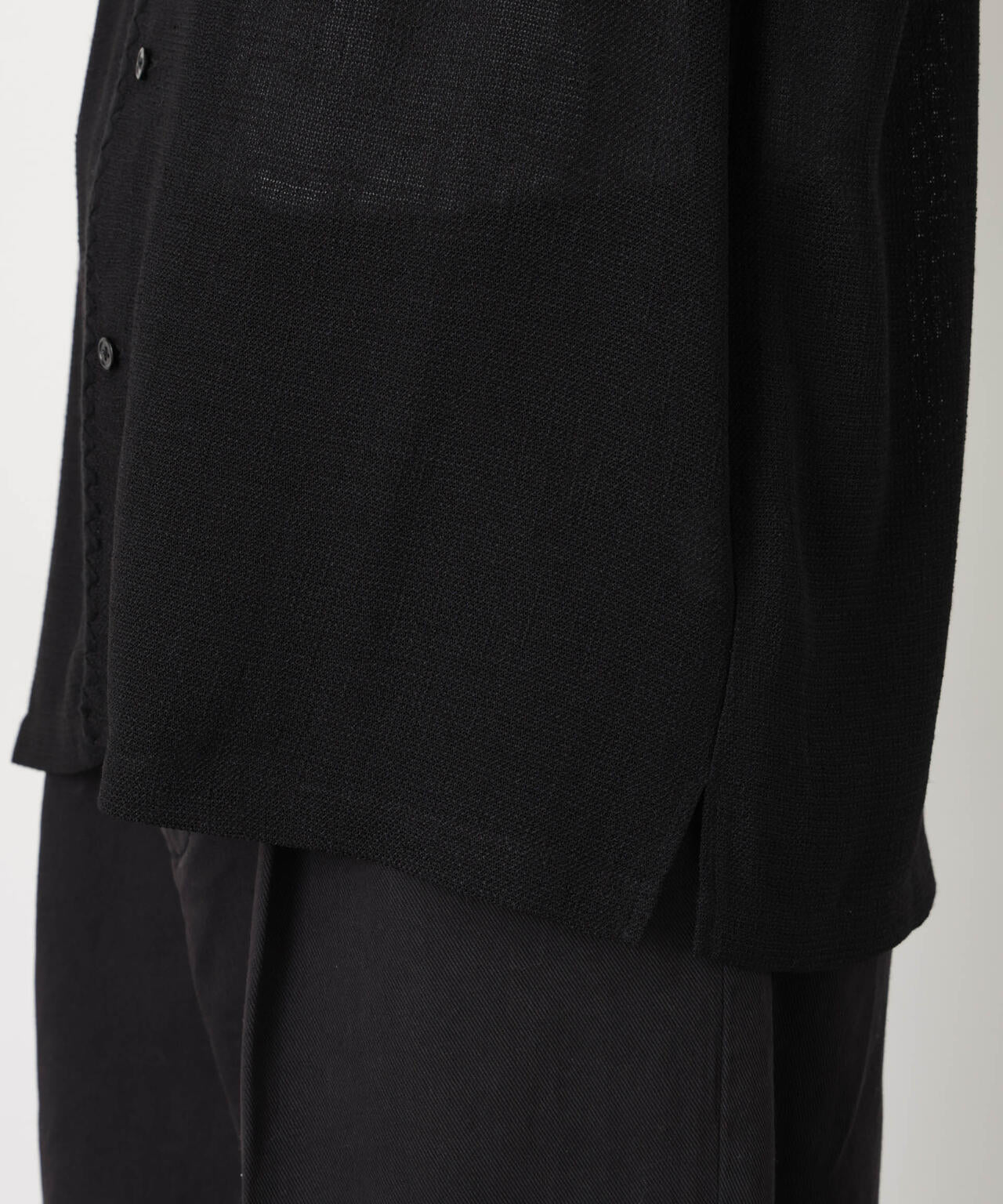 CLAM EMBROIDARY カラミシャツ