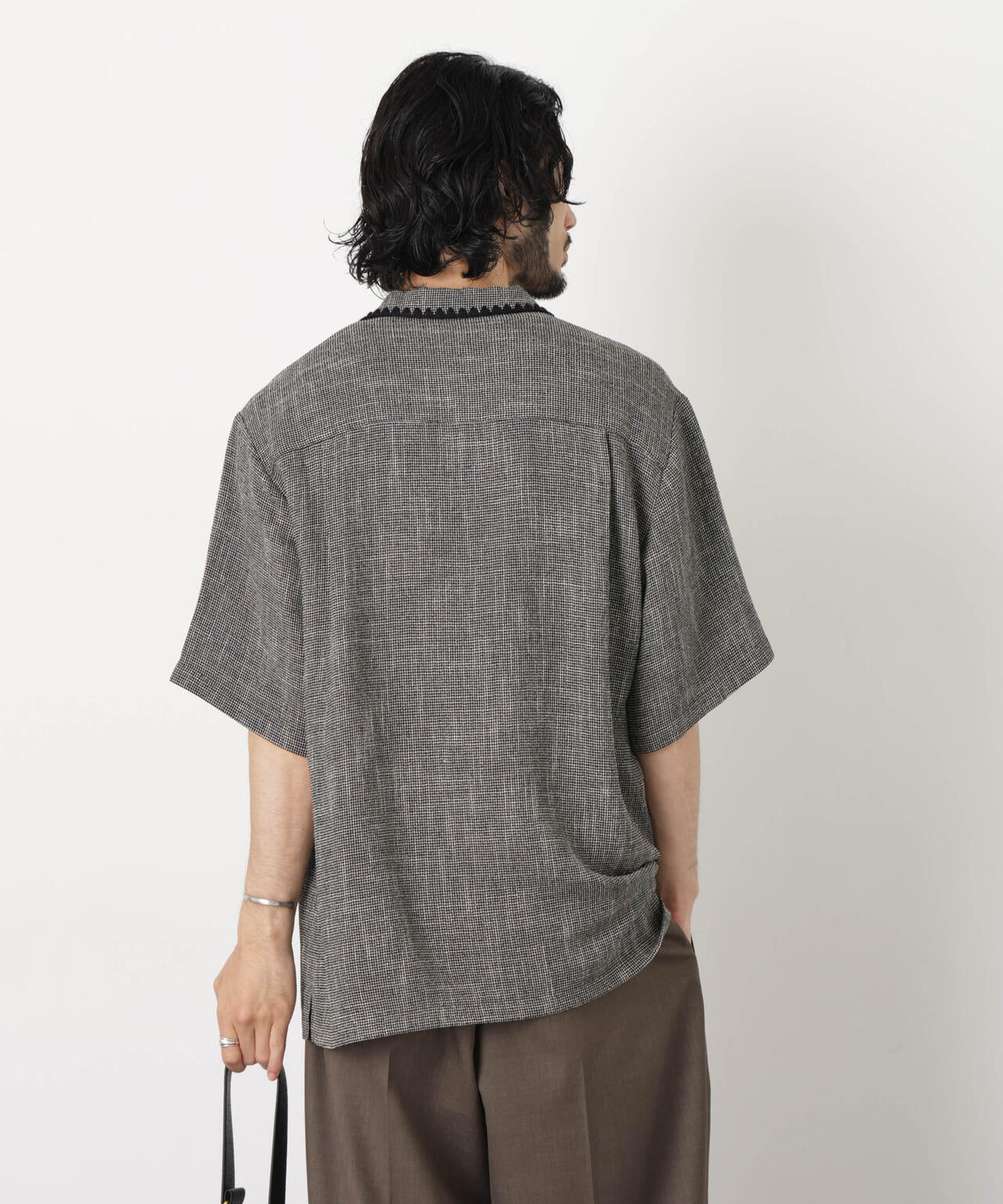 CLAM EMBROIDARY カラミシャツ