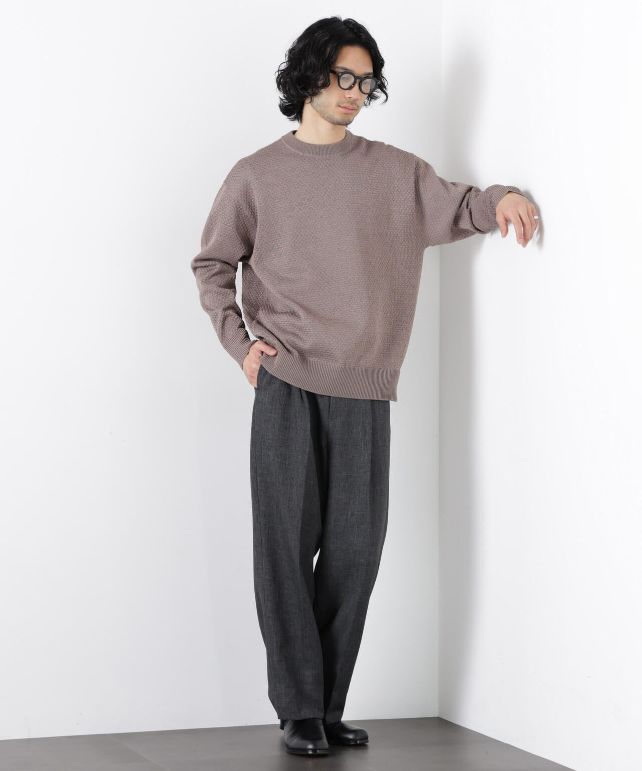 ギマクルーネックプルオーバー