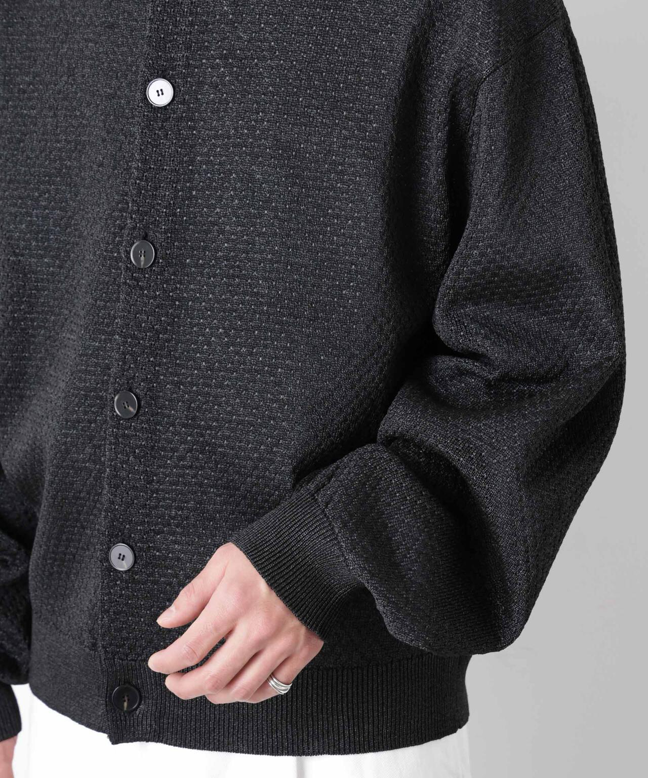 ギマポロカラーニットジャケット