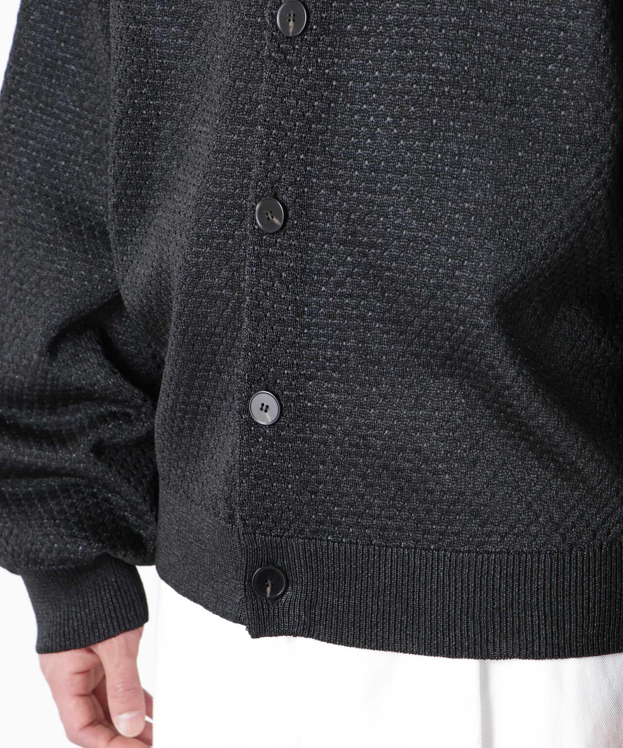 ギマポロカラーニットジャケット