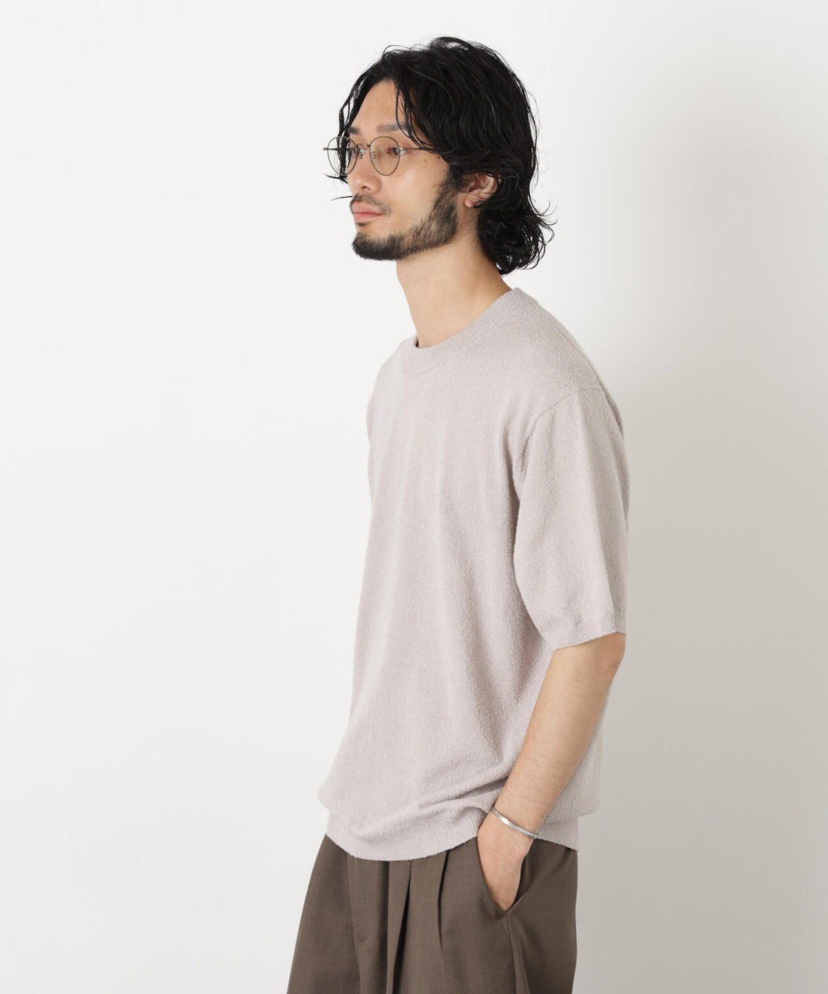 181cm B:75 W:73 H:90 着用サイズ:L