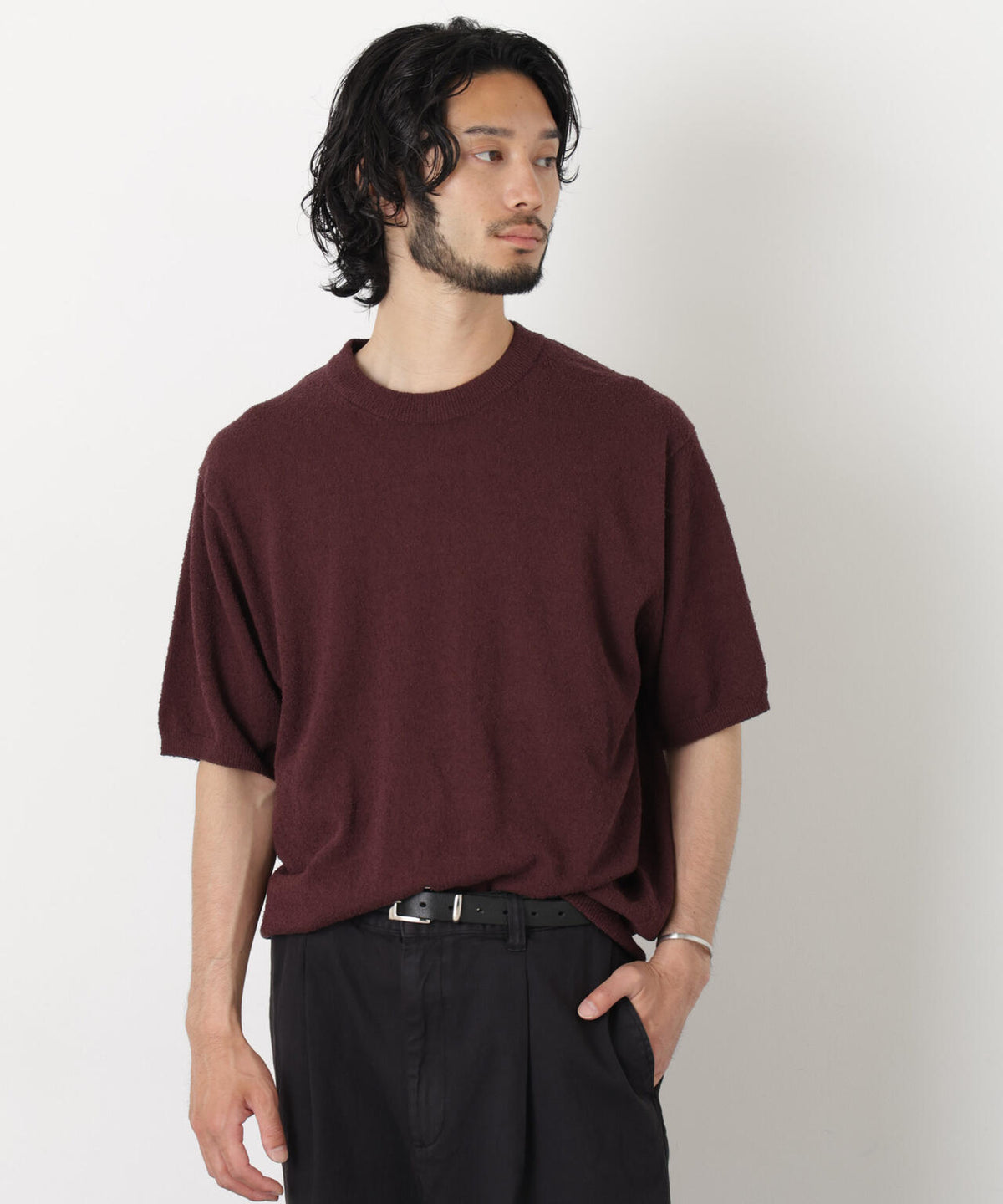 181cm B:75 W:73 H:90 着用サイズ:L