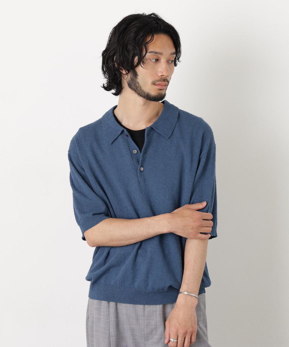 181cm B:75 W:73 H:90 着用サイズ:L