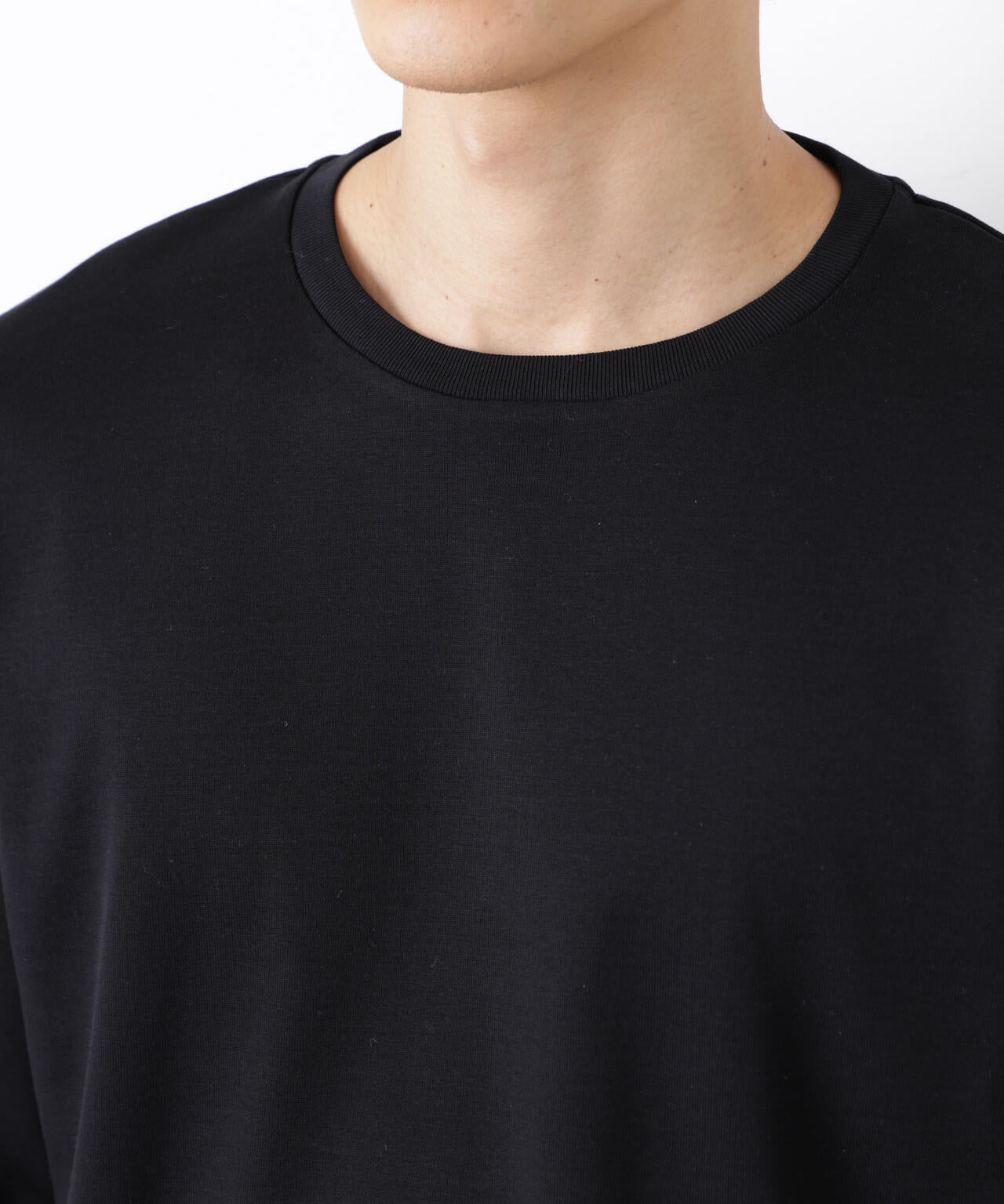 「FORMAL JERSEY」クルーネックカットソー長袖