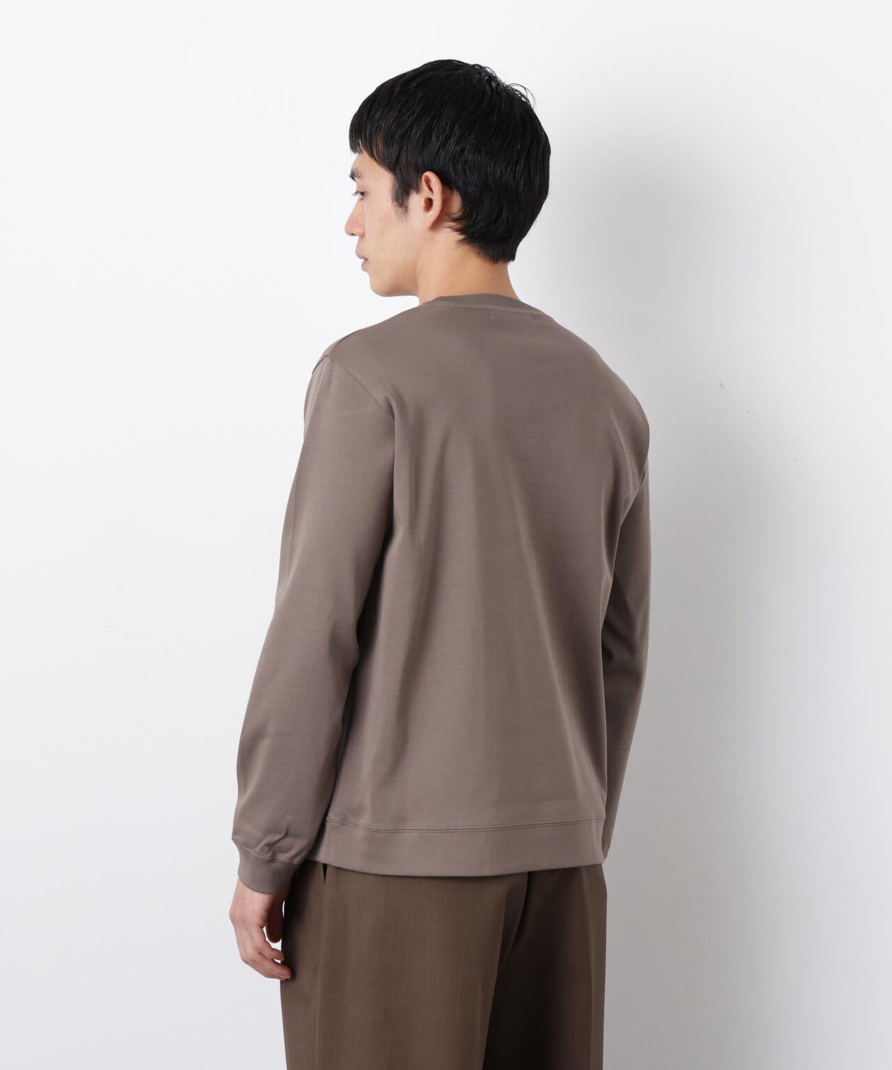 「FORMAL JERSEY」クルーネックカットソー長袖