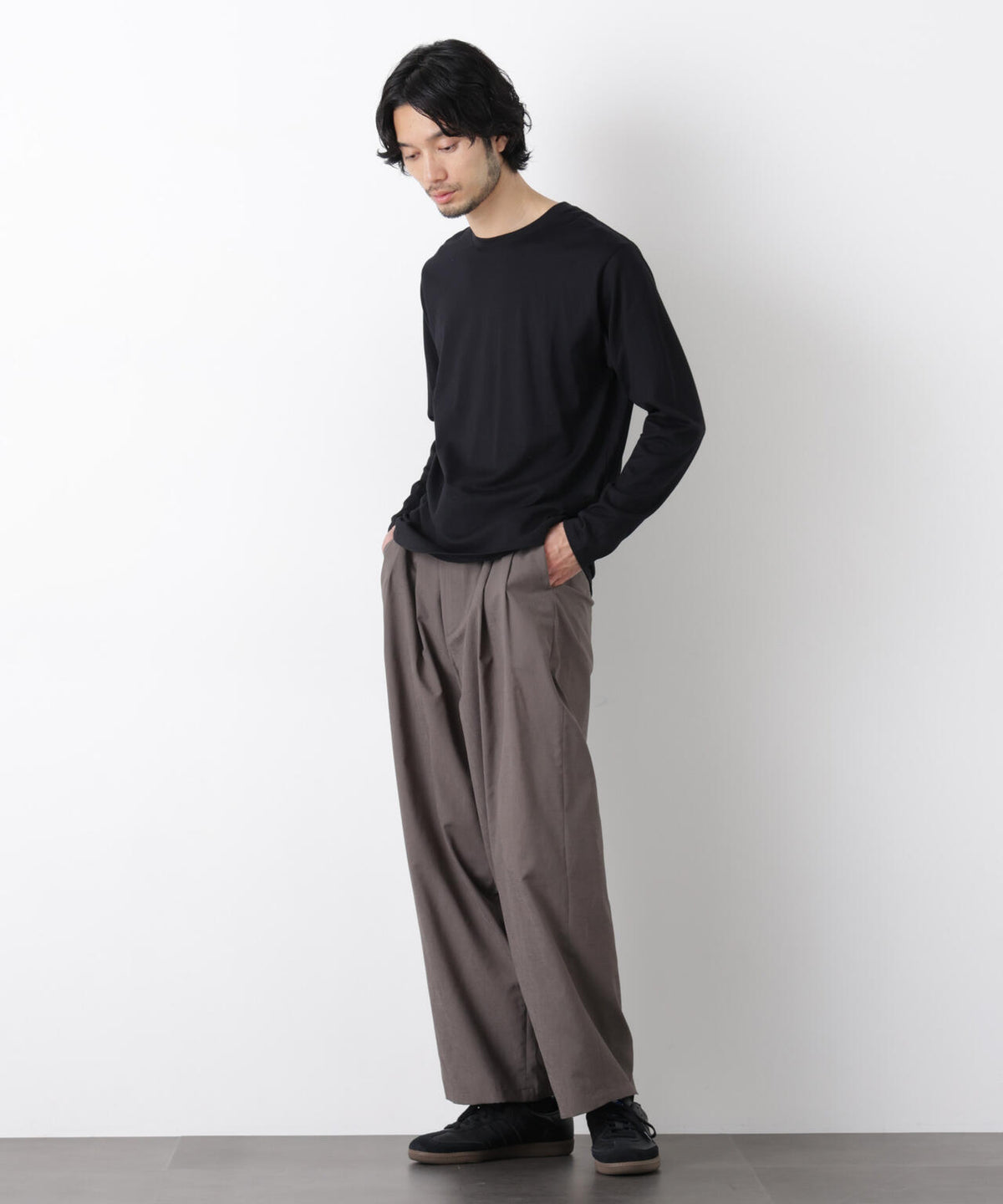 Anti Soaked(R)汗染み防止 クルーネックTシャツ