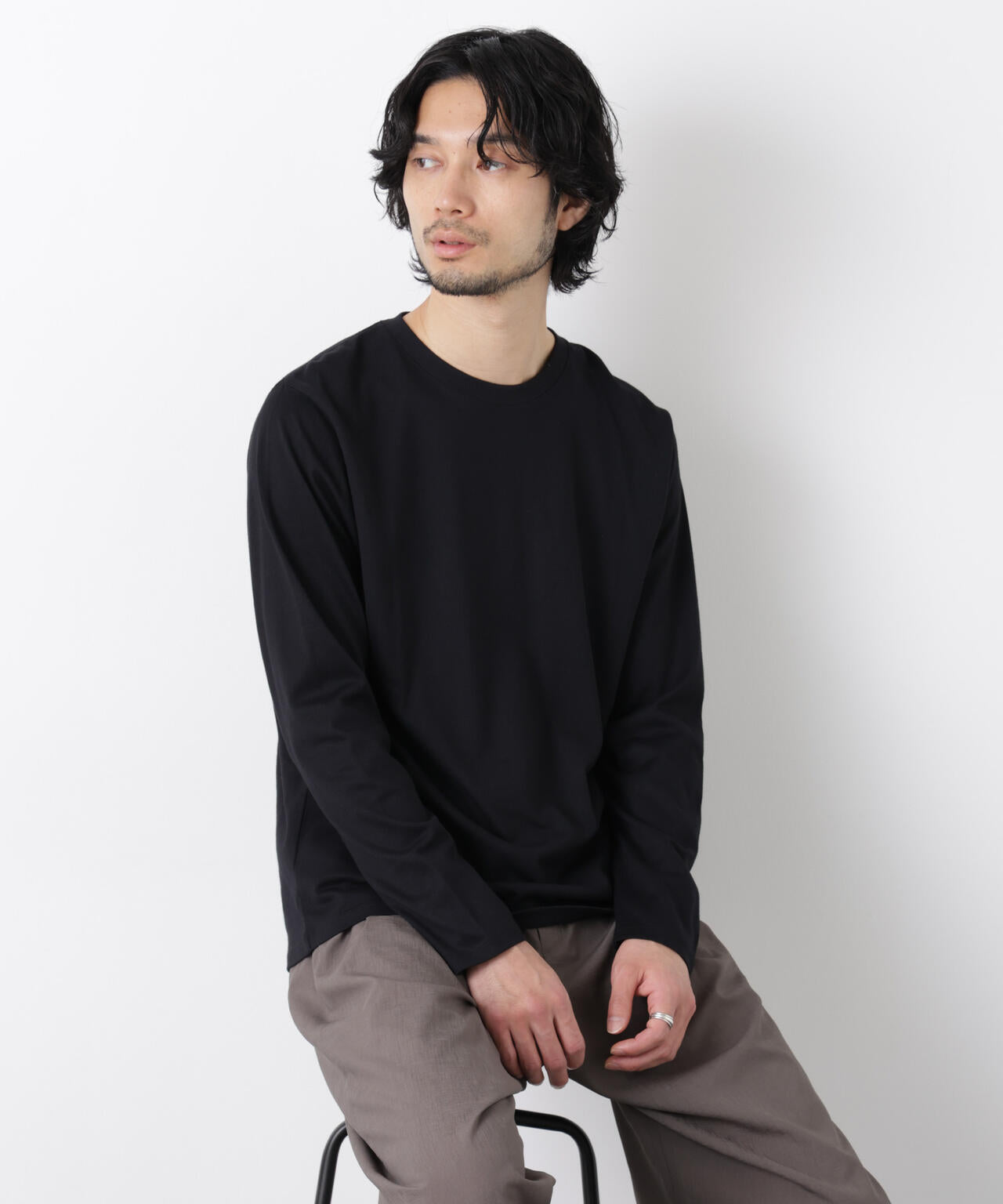 Anti Soaked(R)汗染み防止 クルーネックTシャツ