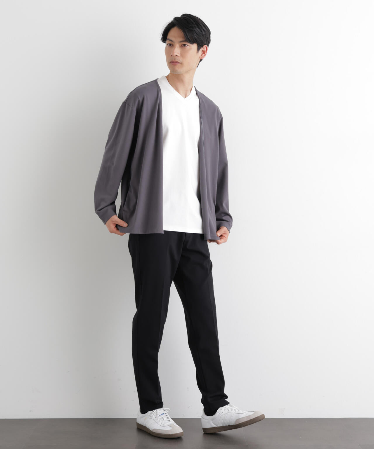 「Meaningful Continuity」coveross(R) レーヨンジャージートッパーカーディガン