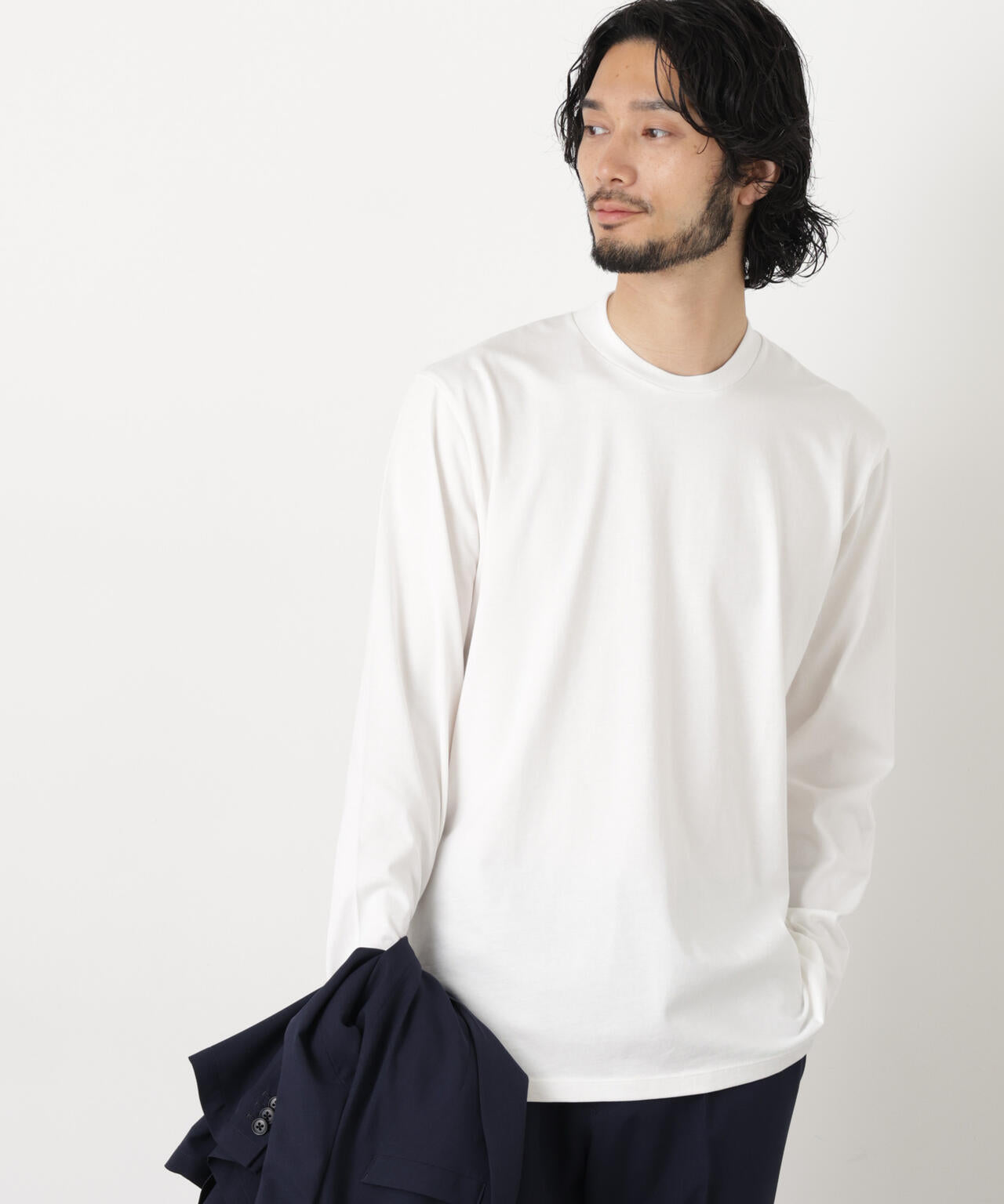 181cm B:75 W:73 H:90 着用サイズ:L