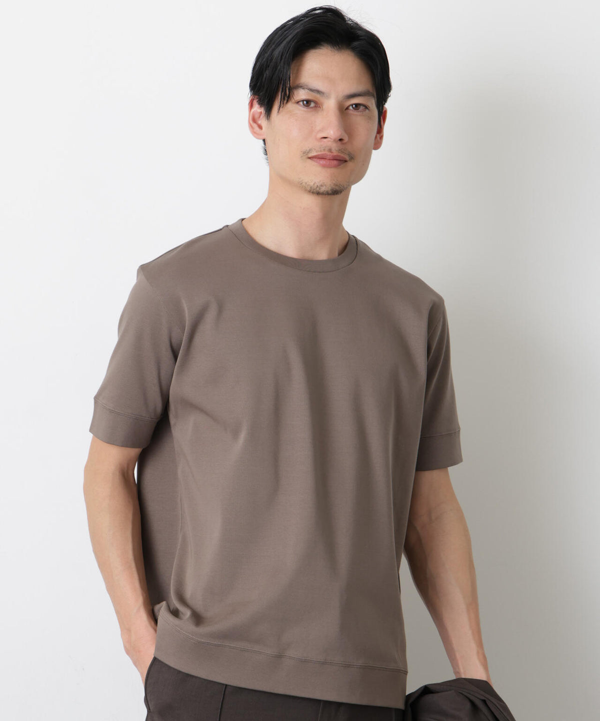 「FORMAL JERSEY」クルーネックカットソー半袖