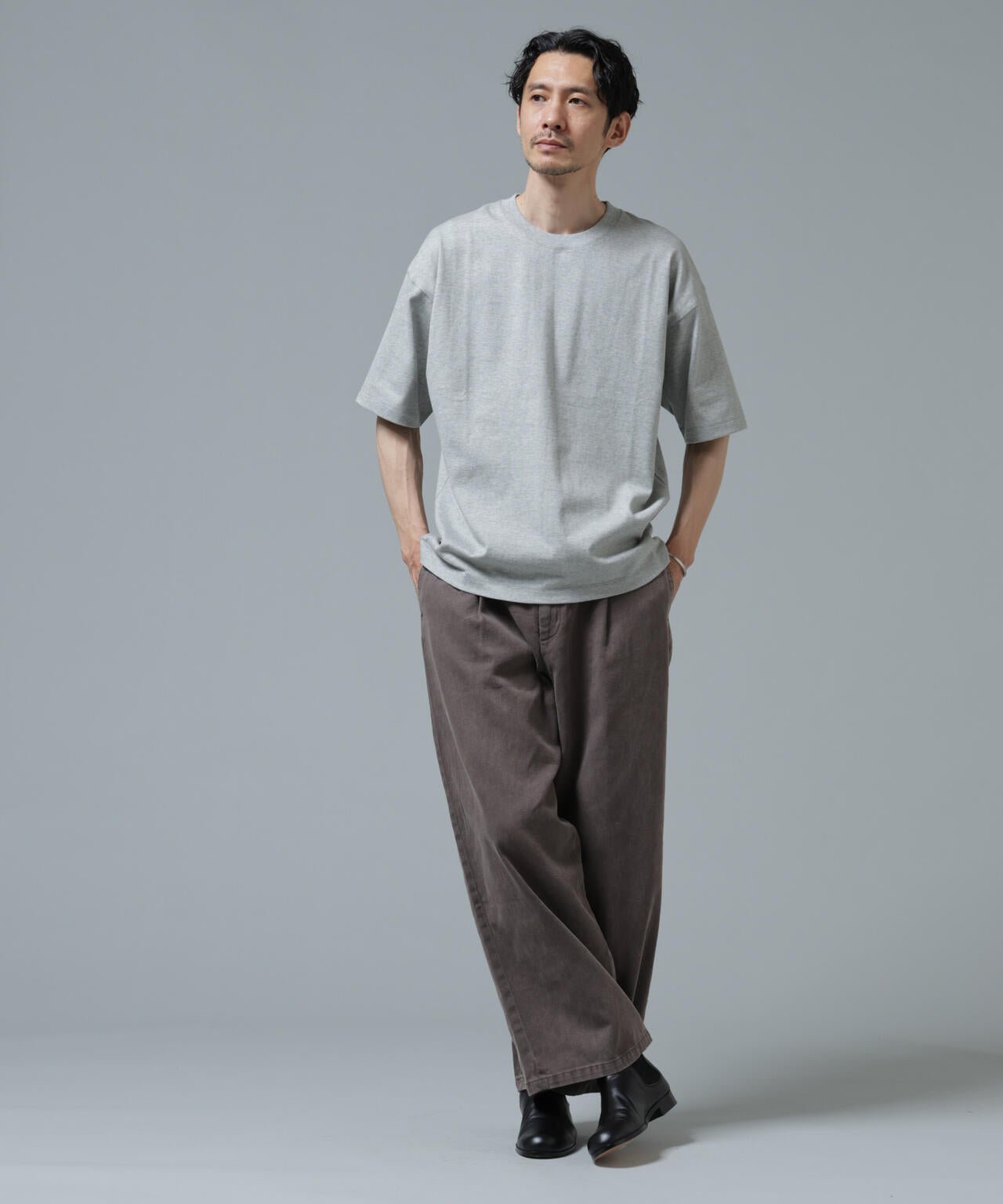 Anti Soaked(R) 汗染み防止 ミドルウェイト 7.1oz ビッグシルエットTシャツ